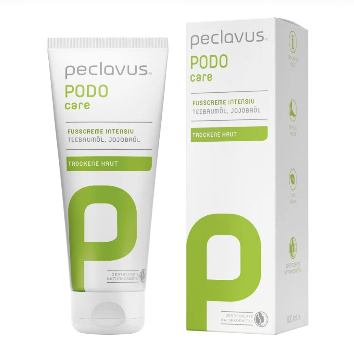 RUCK peclavus PODOcare Crème intensive pieds, 100 ml