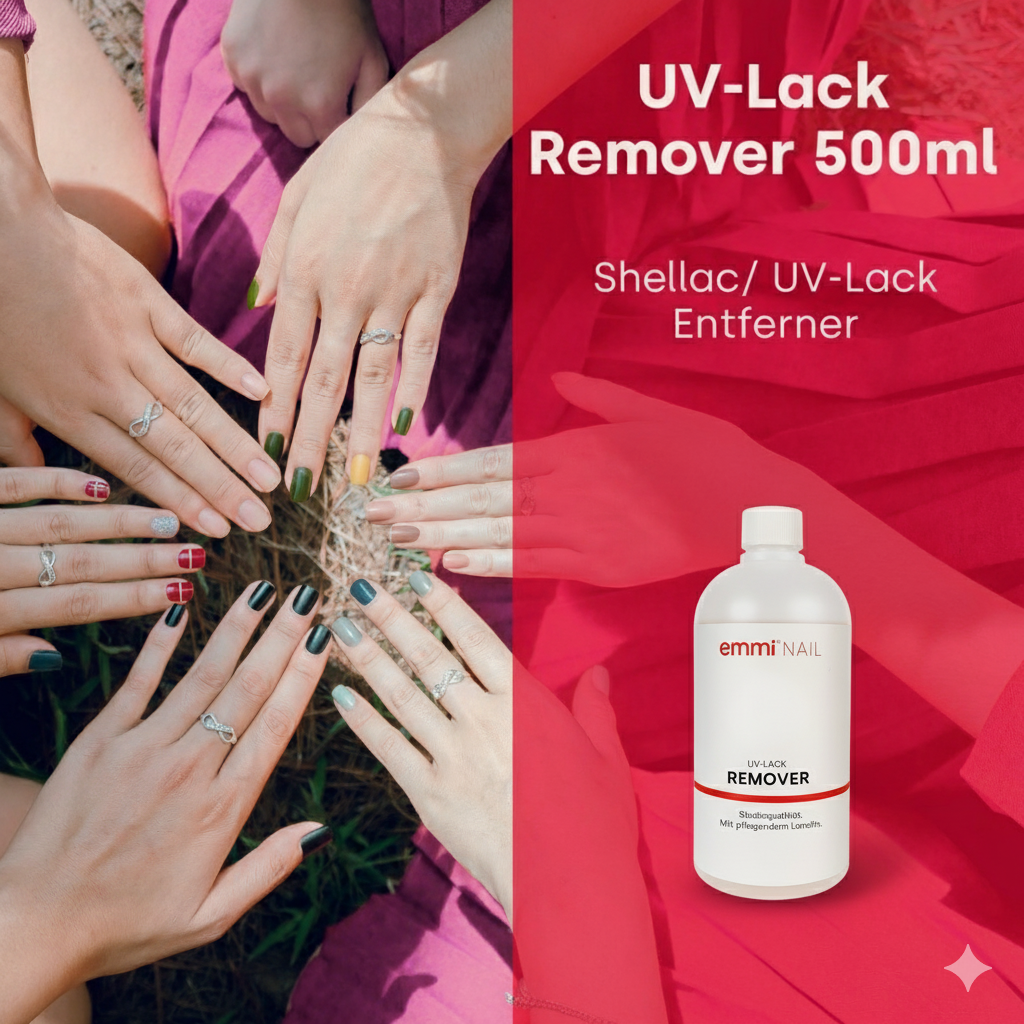 Shellac / UV varnish remover *studio quality* 500ml