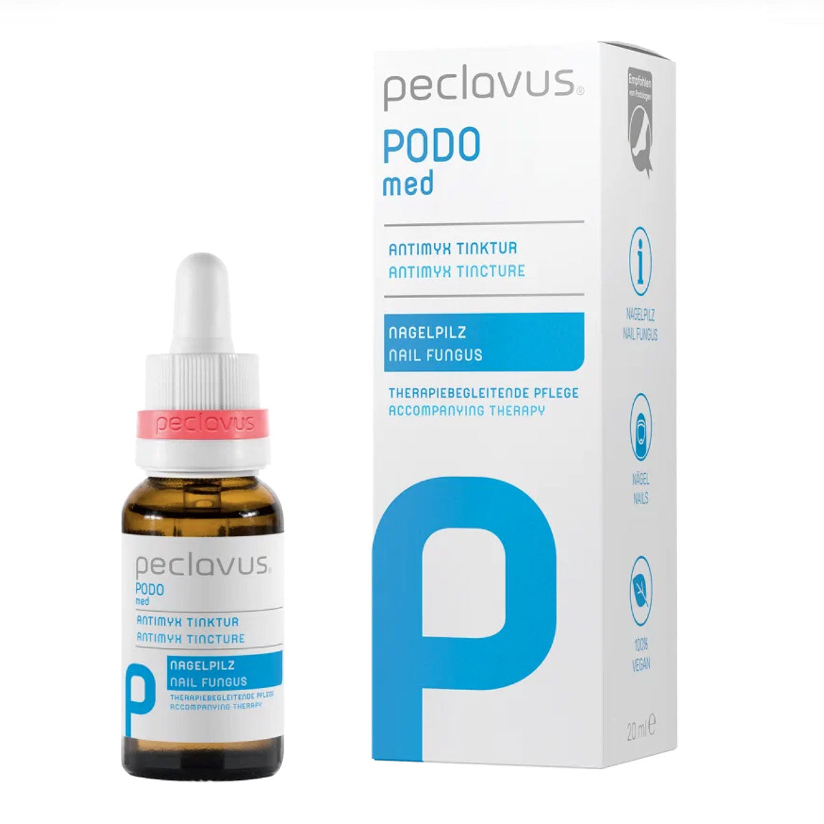 RUCK peclavus PODOmed Teinture AntiMYX, 20 ml