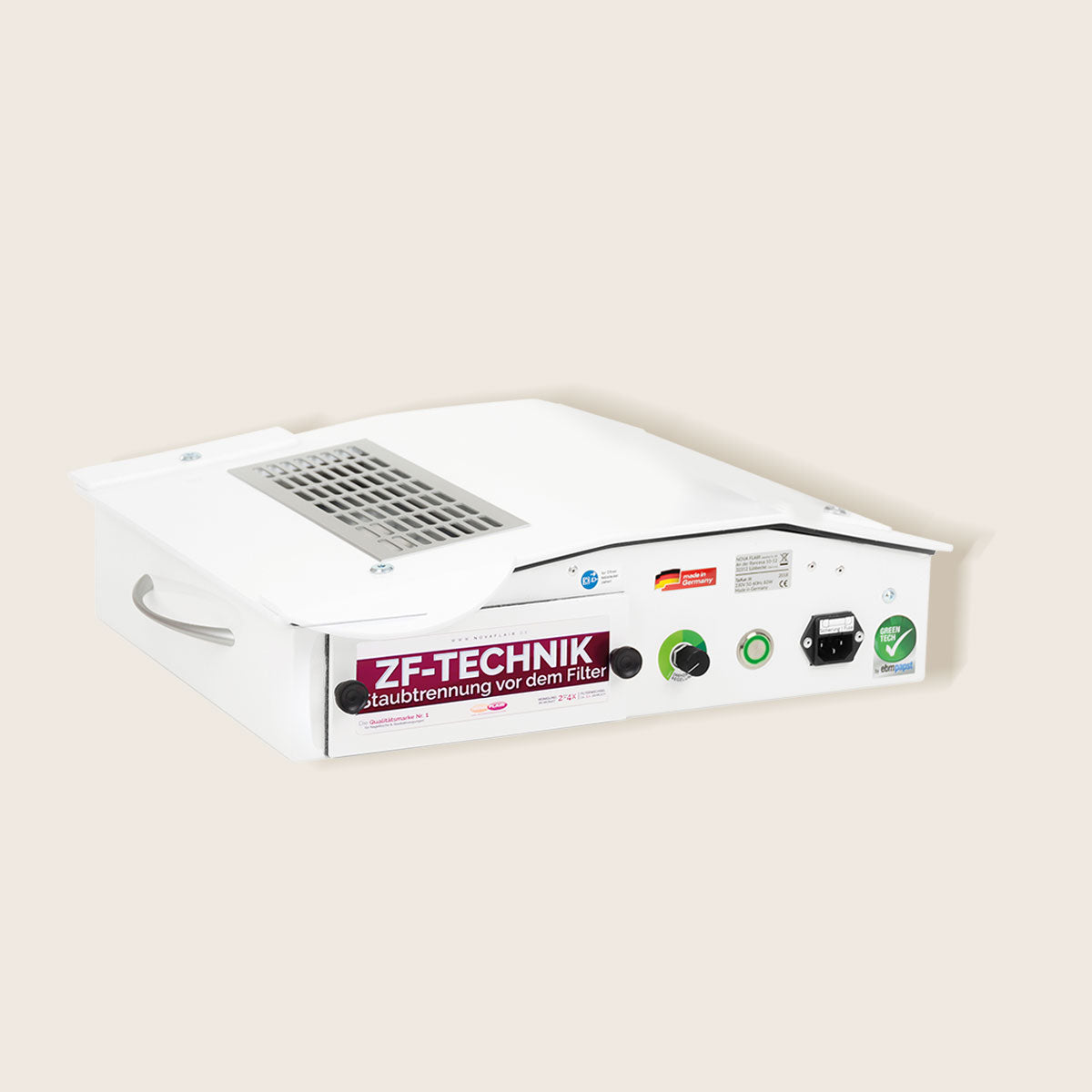 Mobile tabletop dust extractor Taifun 3 GreenTech