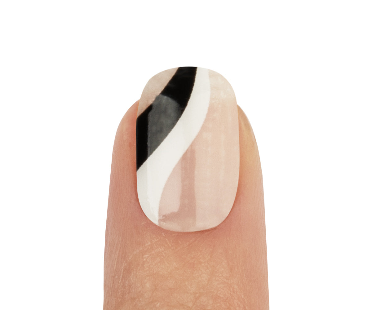 Emmi-Nail Gel Nail Foils Black Waves 20pcs.