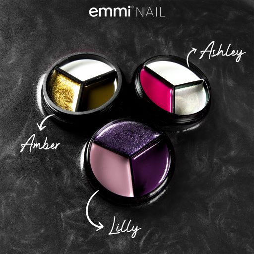 Emmi-Nail Creamy-ColorGel Mini 3er Set "Amber" -F463-