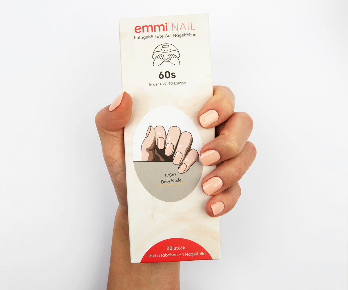 Emmi-Nail Gel Nail Foils Dasy Nude 20pcs.