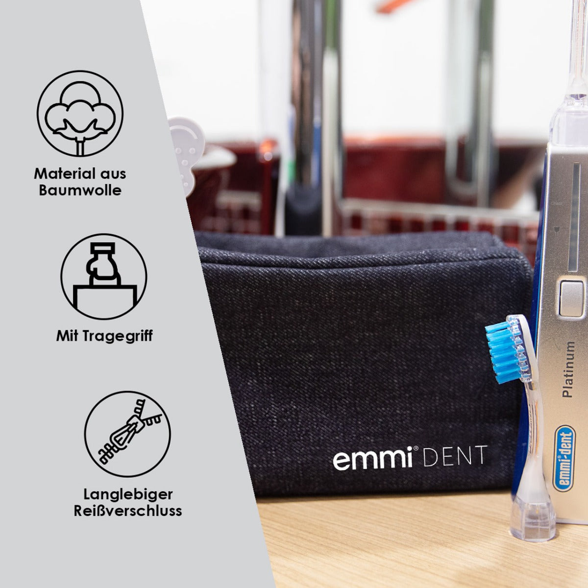 Sac de voyage Emmi-Dent bleu