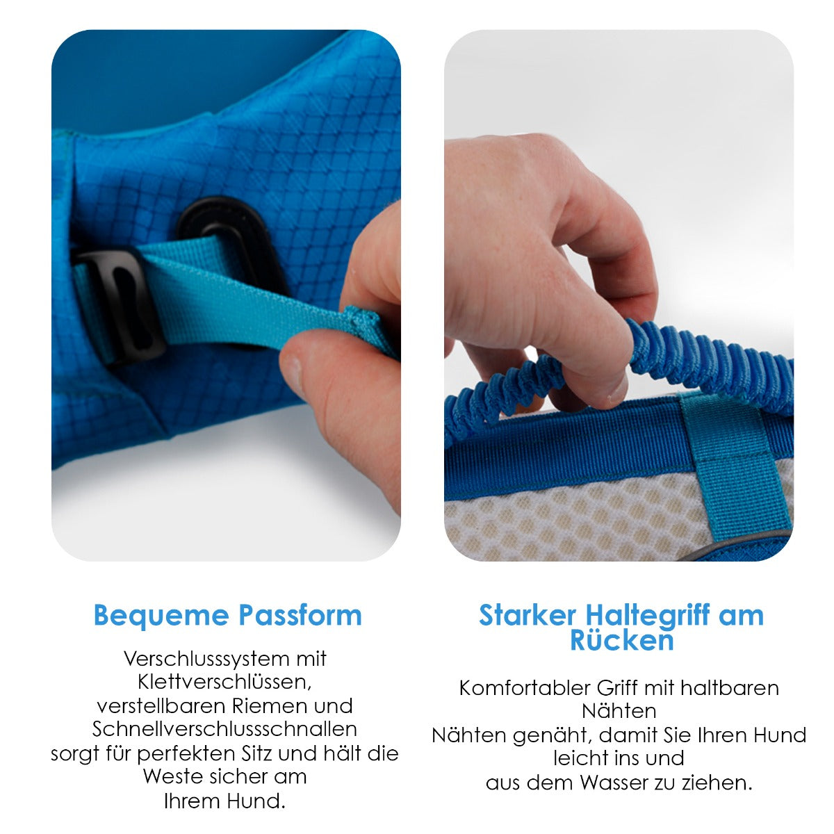 Gilet de sauvetage pour chien taille L