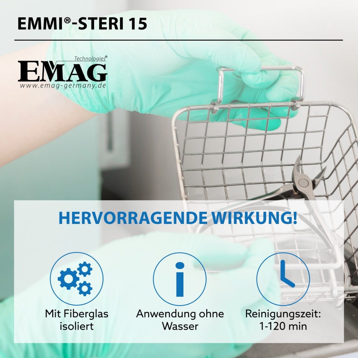 Heißluftsteri Emmi-Steri 15