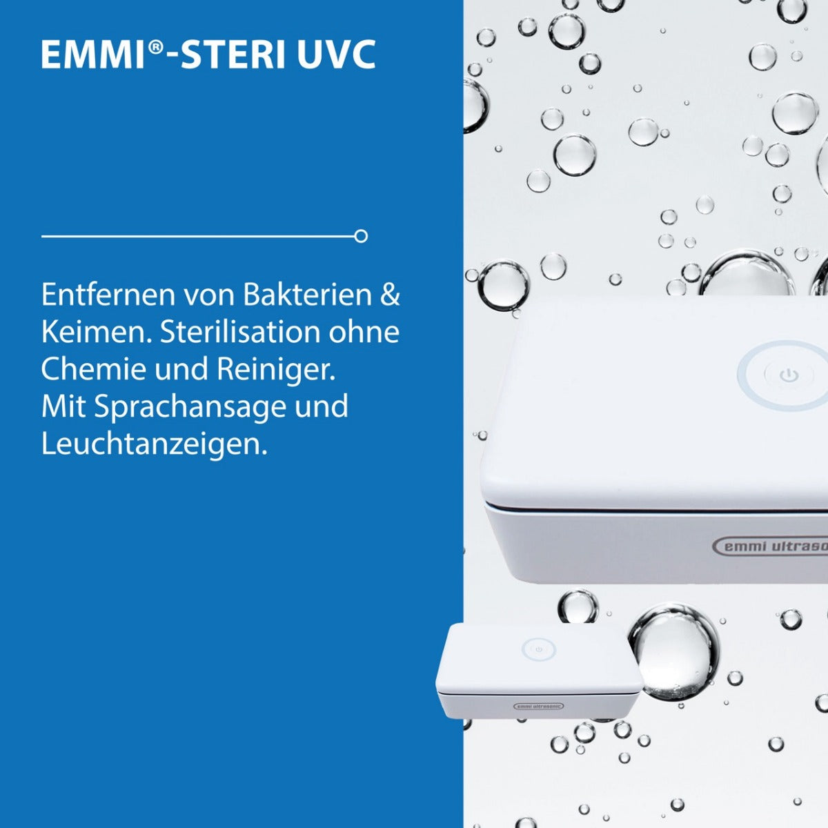 Emmi-Steri UVC LED sterilization device