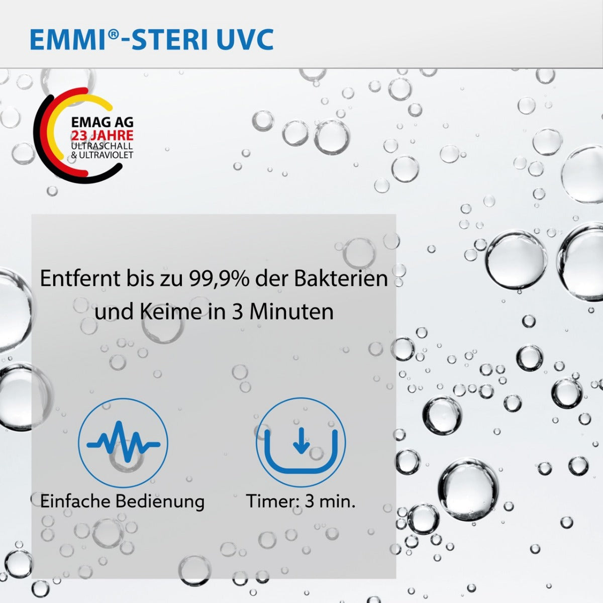 Emmi-Steri UVC LED sterilization device