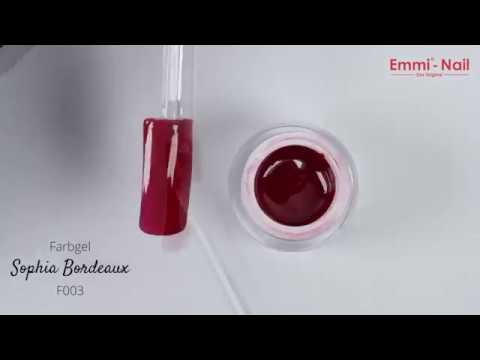 Emmi-Nail Color Gel Sophia Bordeaux 5ml -F003-