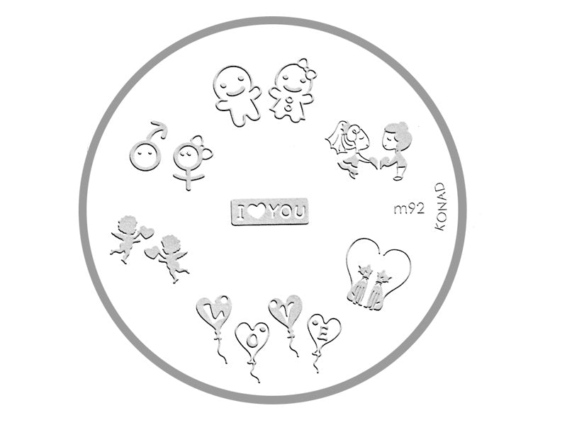 Konad template M92