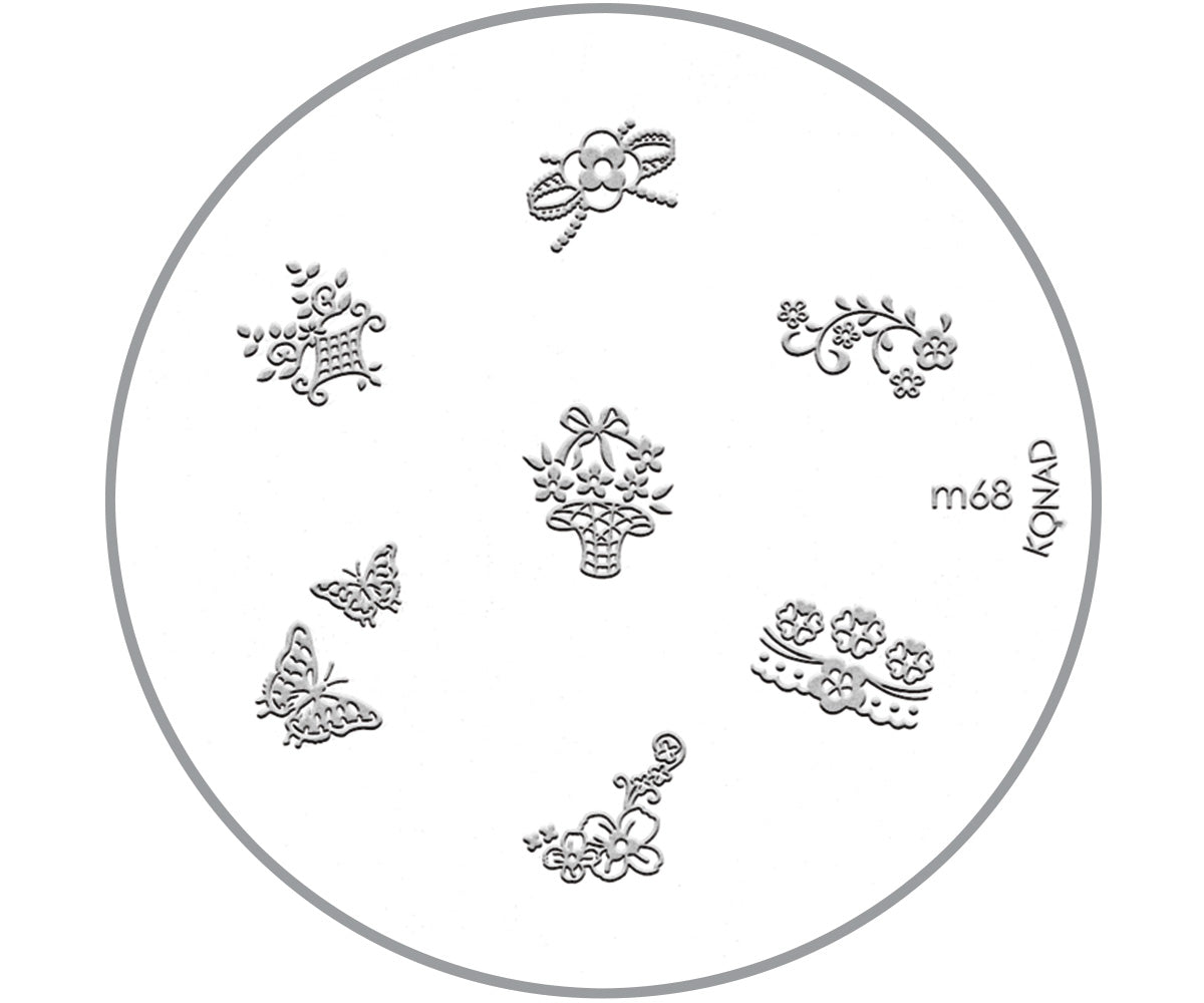 Konad-Schablone M68