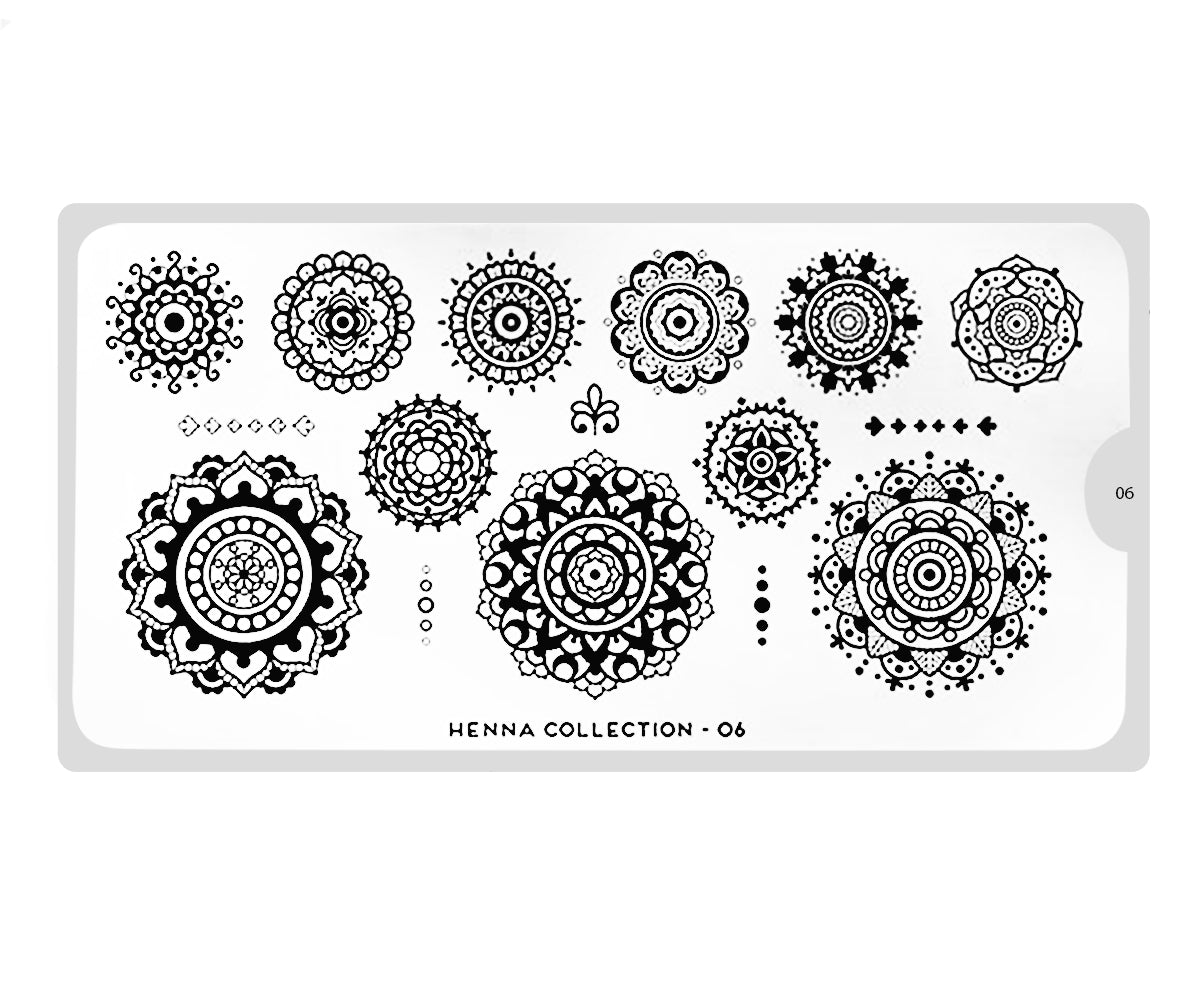 MoYou-London Stencil Henna 06