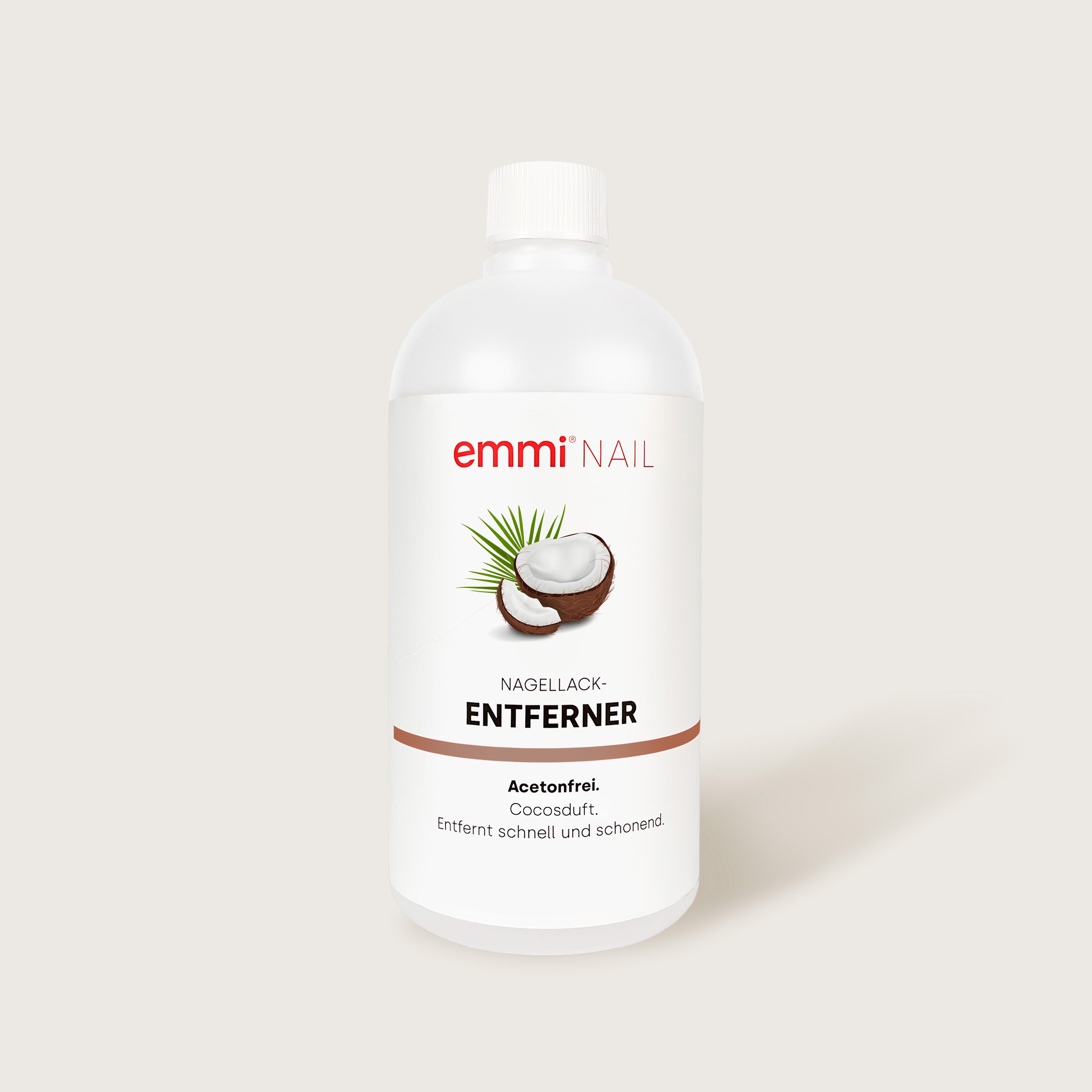 Nagellackentferner acetonfrei Kokos 500ml