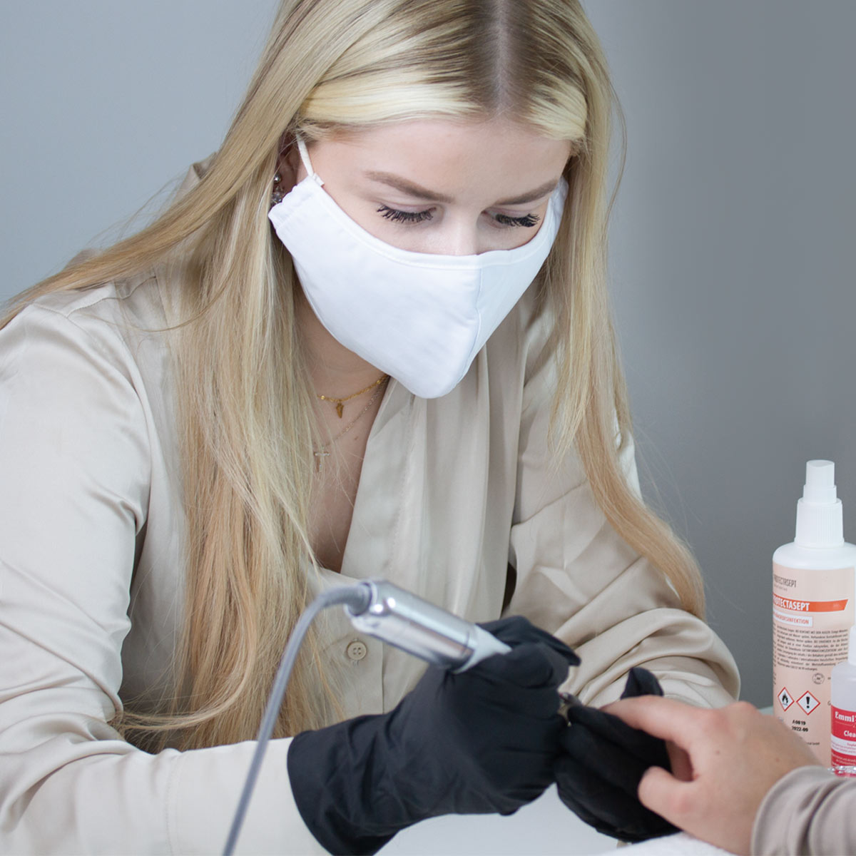 Masques anti-poussière Emmi-Nail 10 pièces