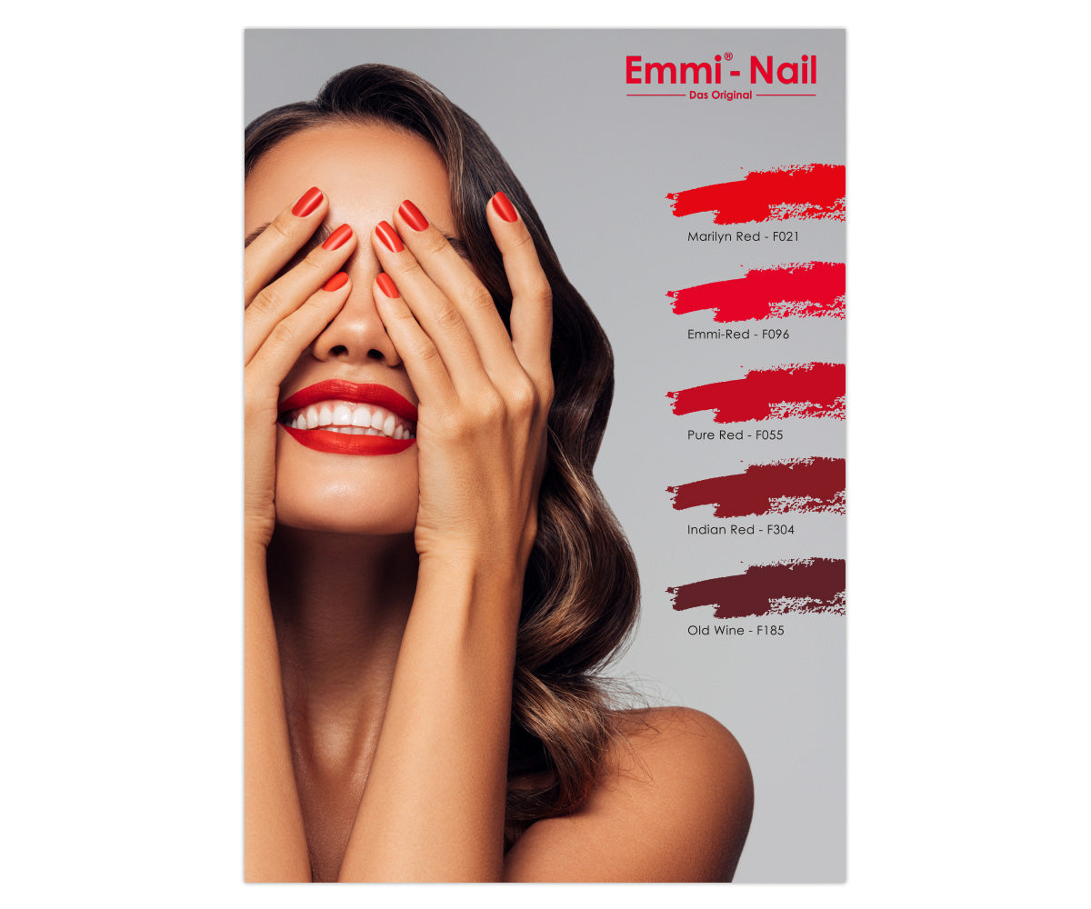 Emmi Nail Poster "Red Classics"