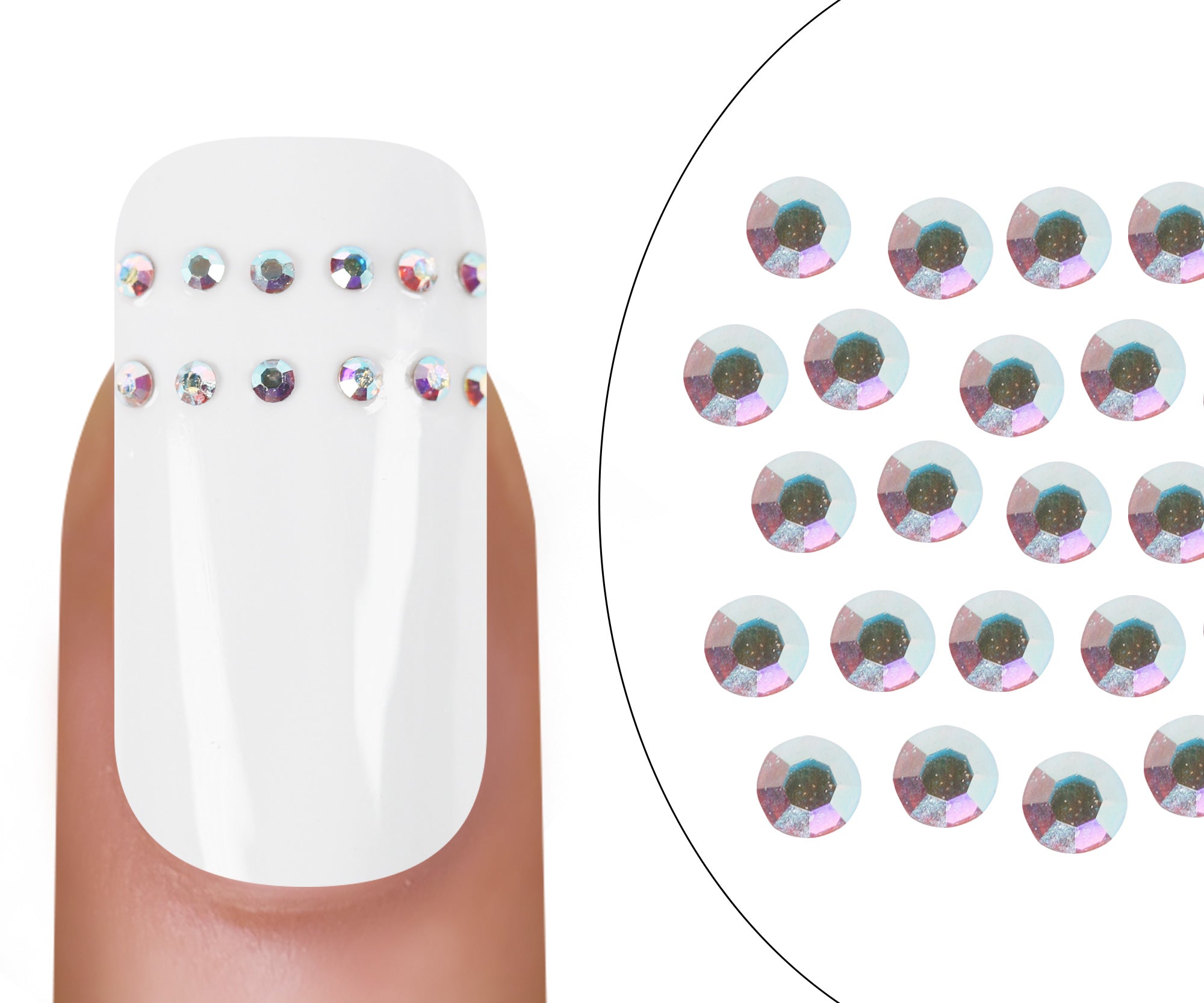 Rhinestones SS3 Rainbow