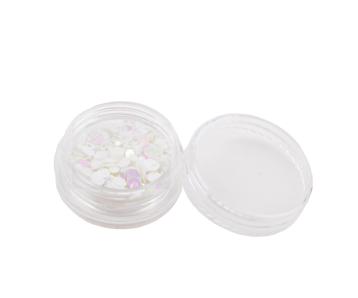 sequin mix white