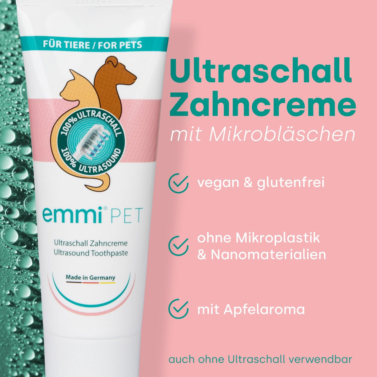 Dentifrice ultrasonique Emmi-pet 75 ml