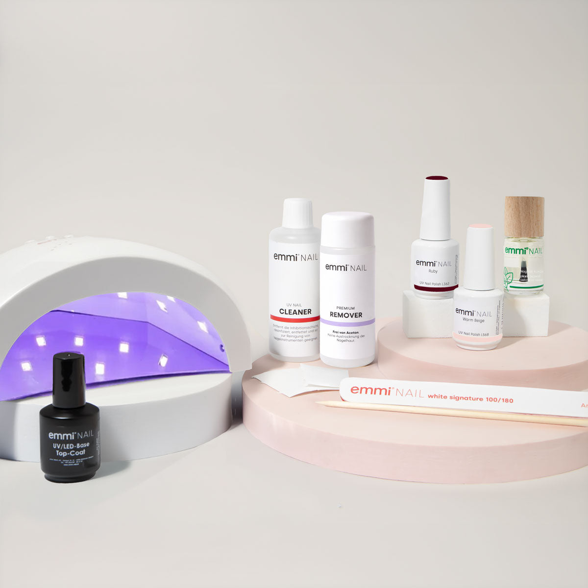 Starter Set 2x UV Nagellack und LED Lampe