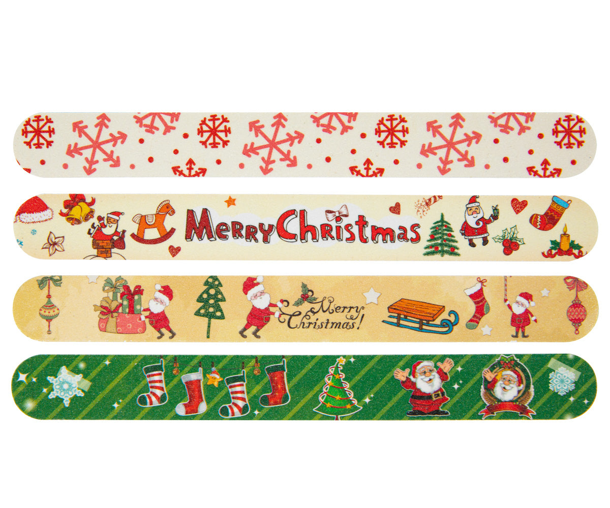 Emmi-Nail Feilen 4er-Set Weihnachten 180/180