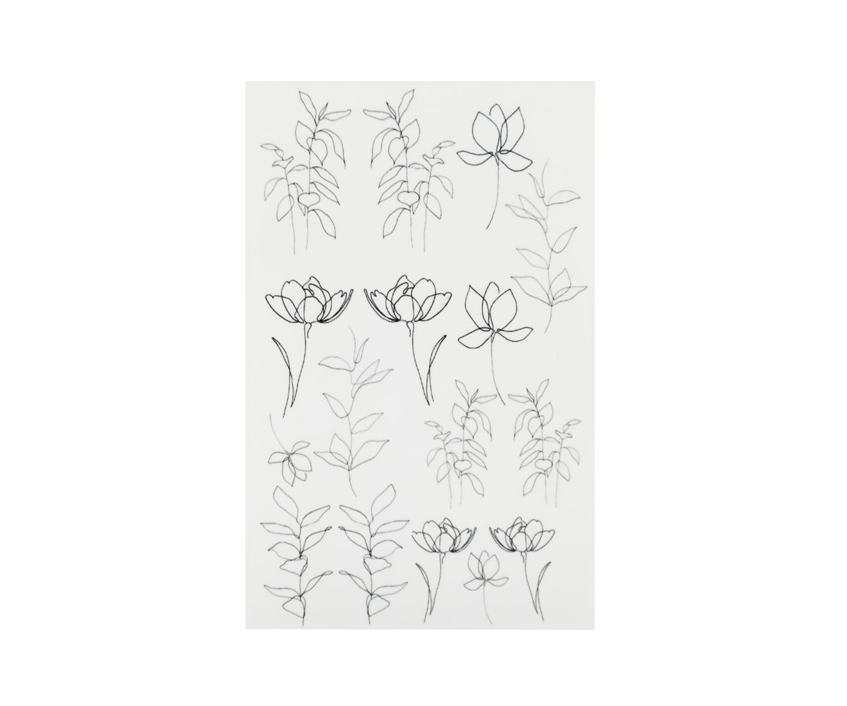 Emmi-Nail Watertattoo Flower Line