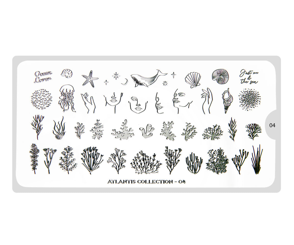 MoYou-London Schablone Atlantis 04