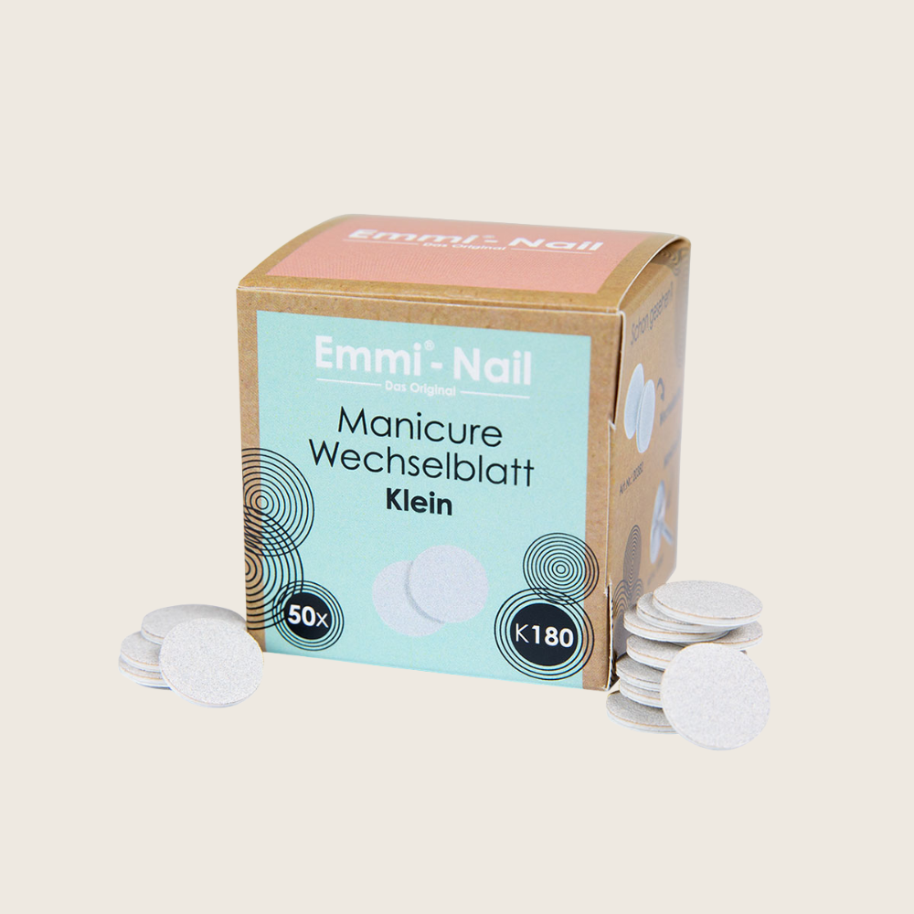 Lames interchangeables Emmi-Nail Manucure/Pédicure, petites, 50 pièces -K180-