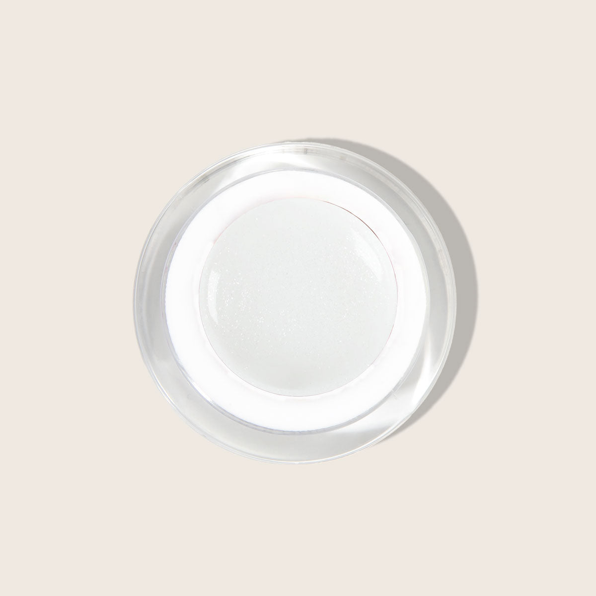 Emmi-Nail Farbgel Milky White Glitter 5ml -F418-