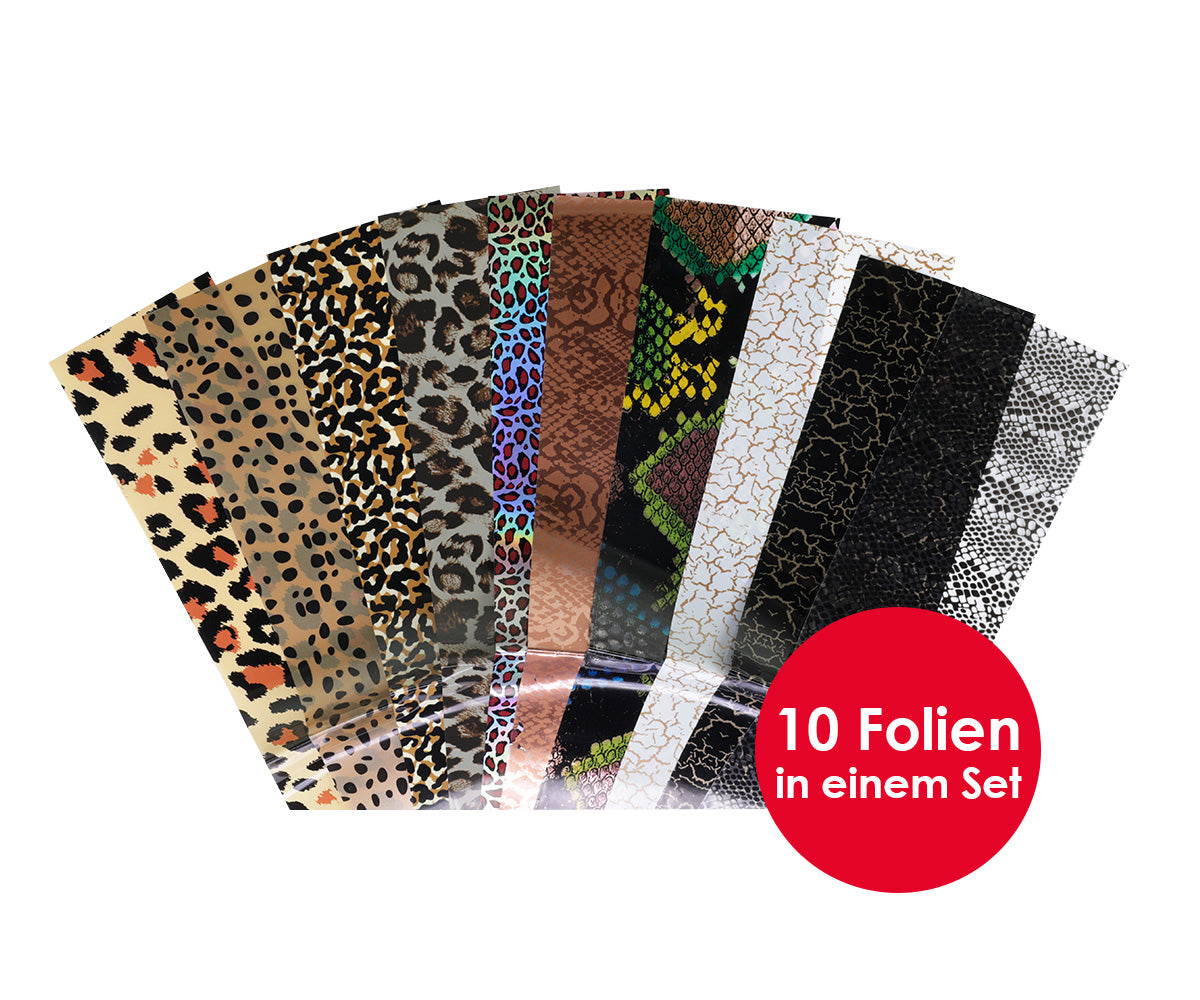 Emmi-Nail Transferfolien Animal Print Safari Edition