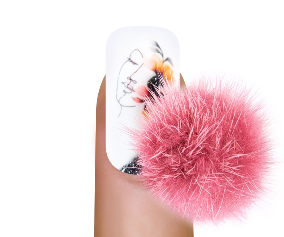Emmi-Nail Magnetic Faux Fur Balls 10 Colors