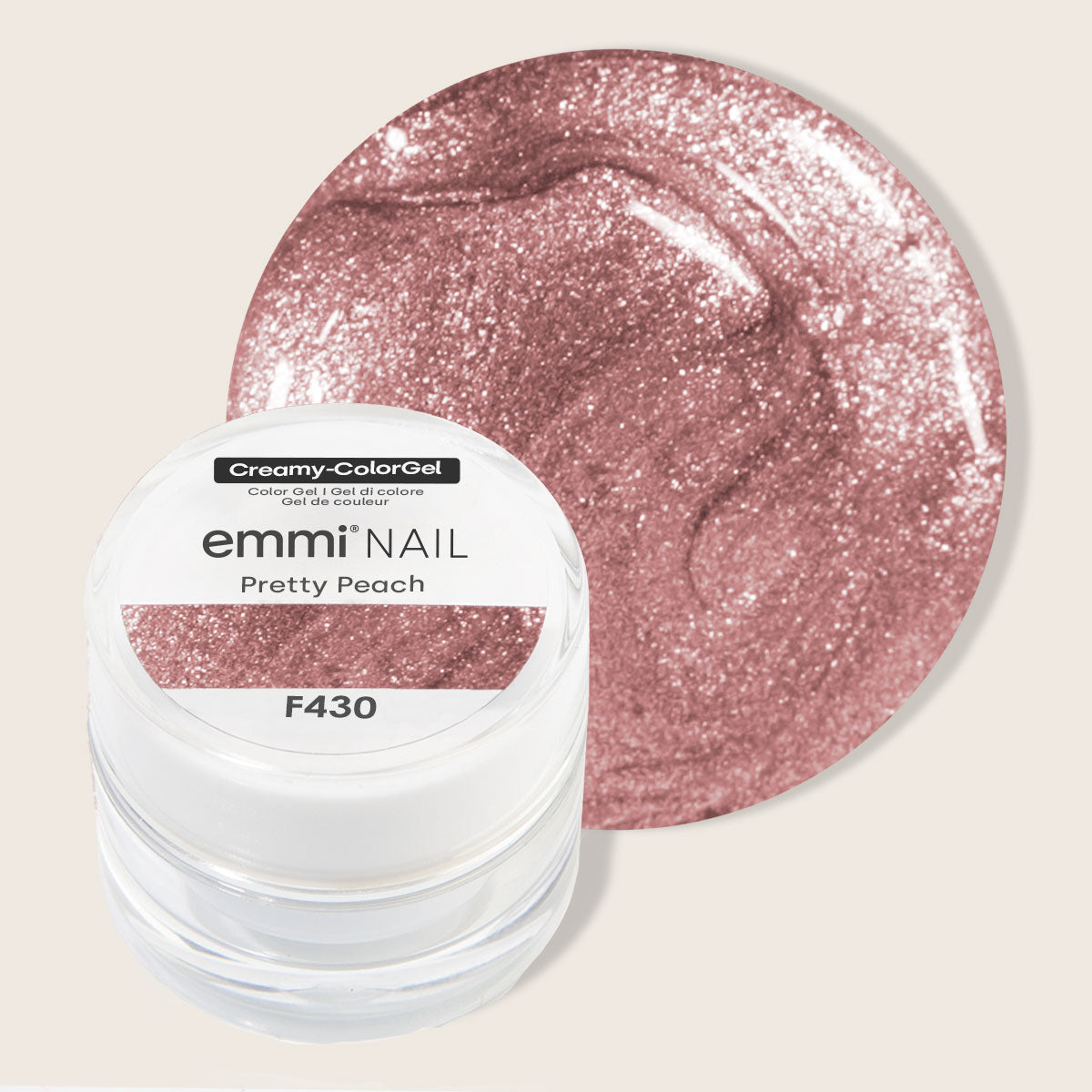 Emmi-Nail Creamy-ColorGel Pretty Peach -F430-