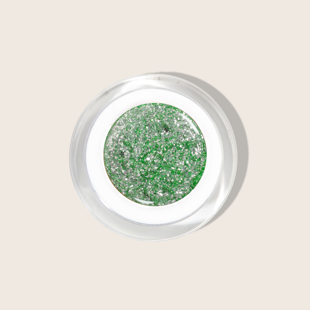 Gel pailleté Emmi-Nail Grinch Green Glitter -F437-
