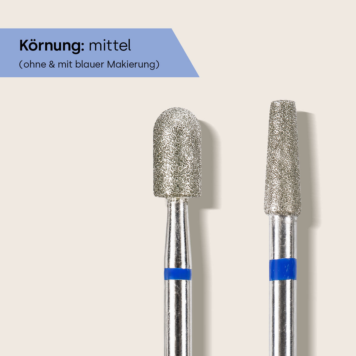 Emmi-Nail Manicure Bit Set Diamond