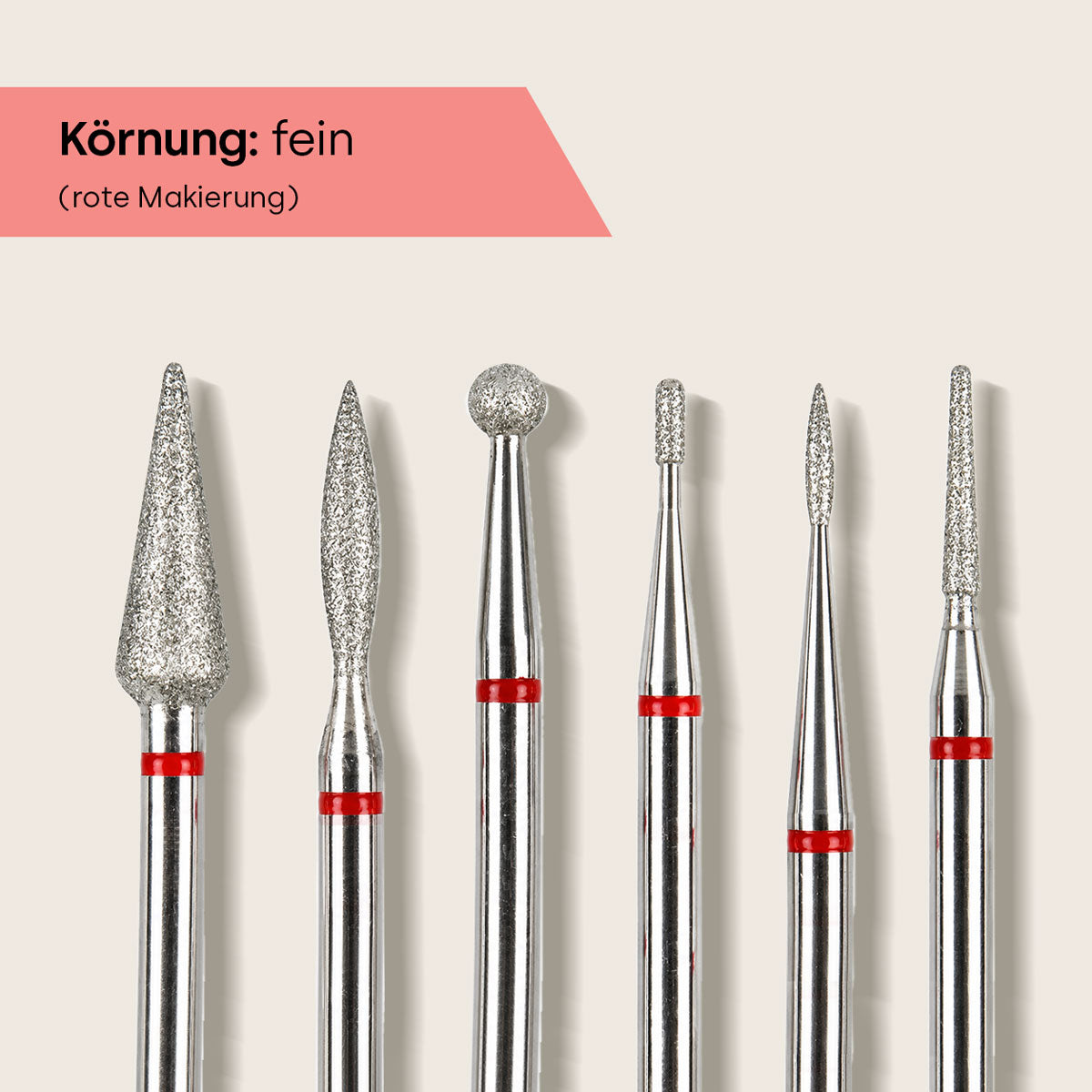 Emmi-Nail Manicure Bit Set Diamond