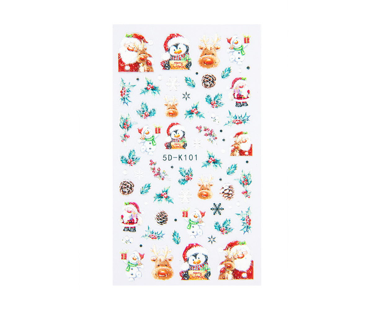 Emmi-Nail 5D Art Nail Sticker Christmas 2