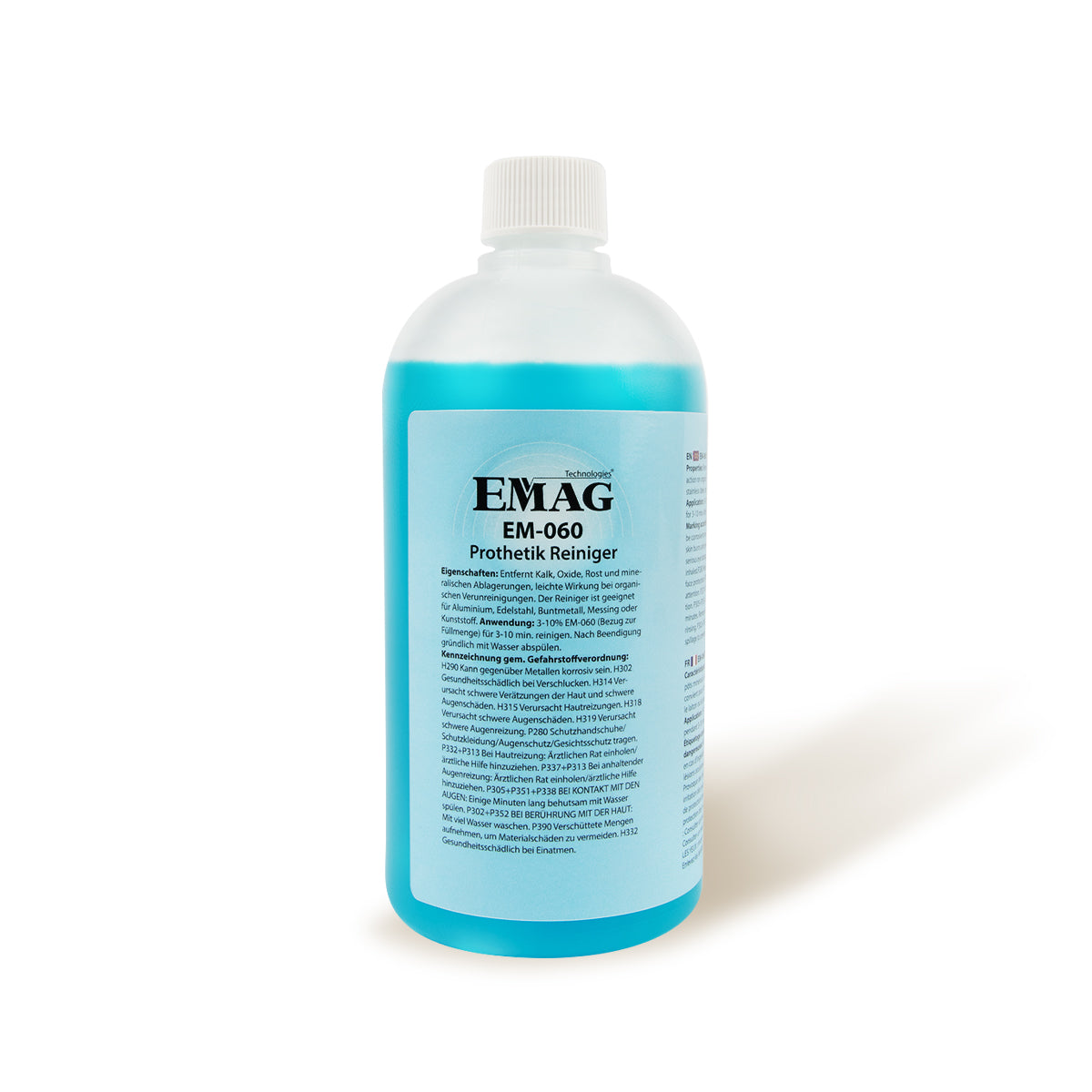 Prothetik/Dental Reiniger für Ultraschallgeräte EM-060 500ml
