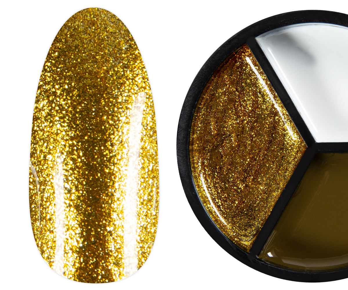 Emmi-Nail Creamy-ColorGel Mini Set of 3 "Amber" -F463-