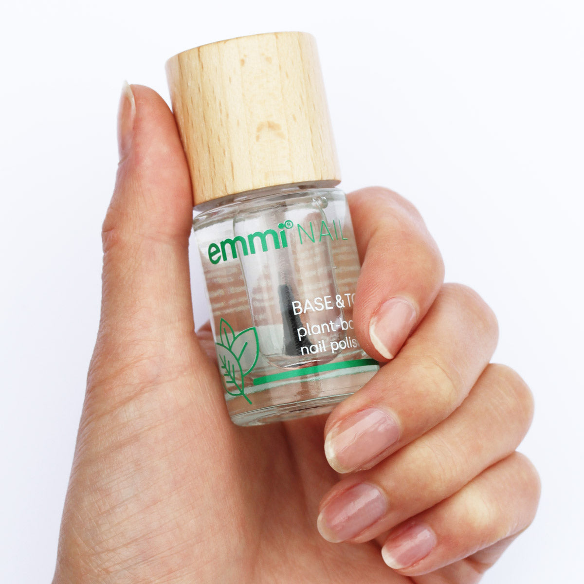 Base et top coat pour vernis à ongles végétal Emmi-Nail 