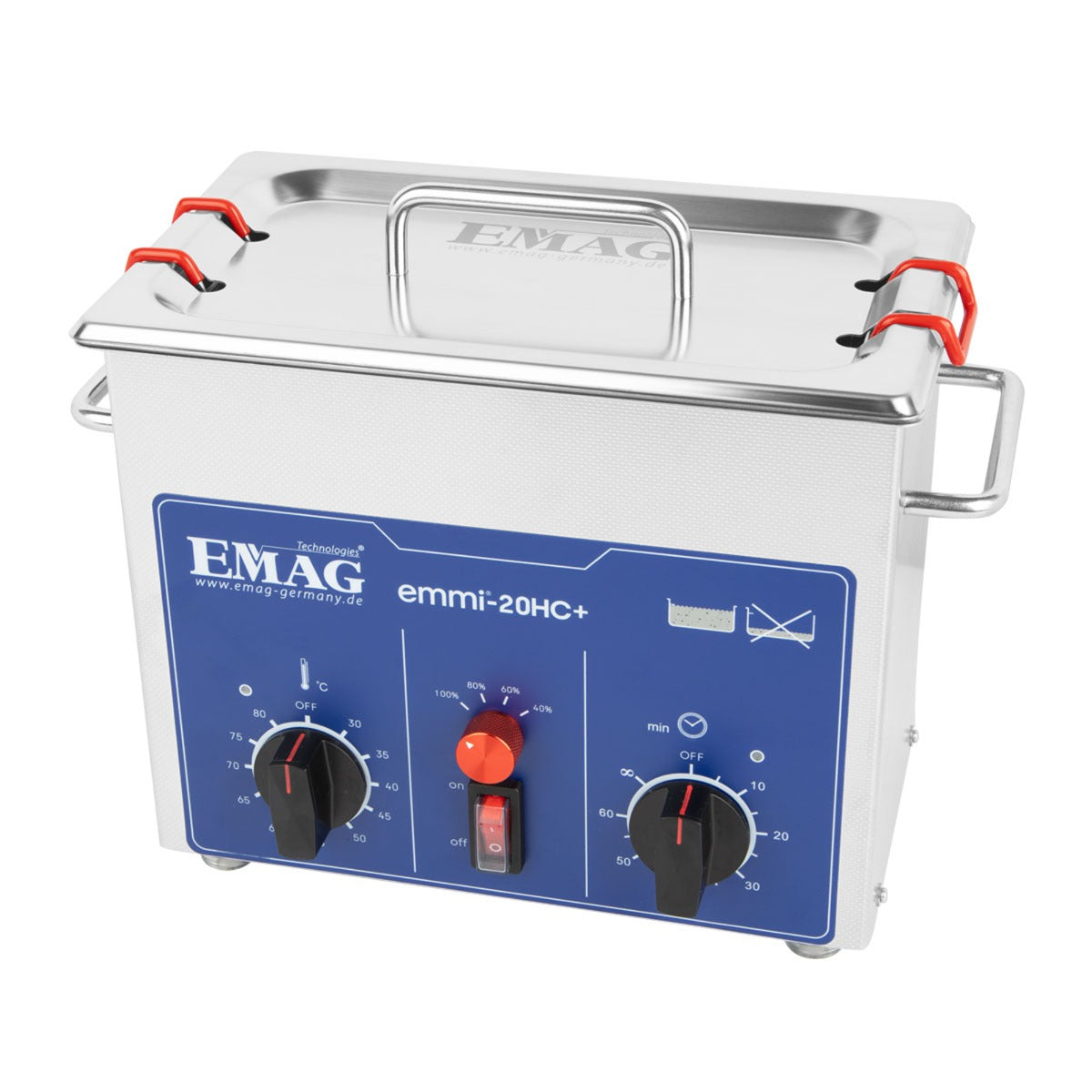 Ultrasonic cleaner 2L Emmi-20 HC PLUS 