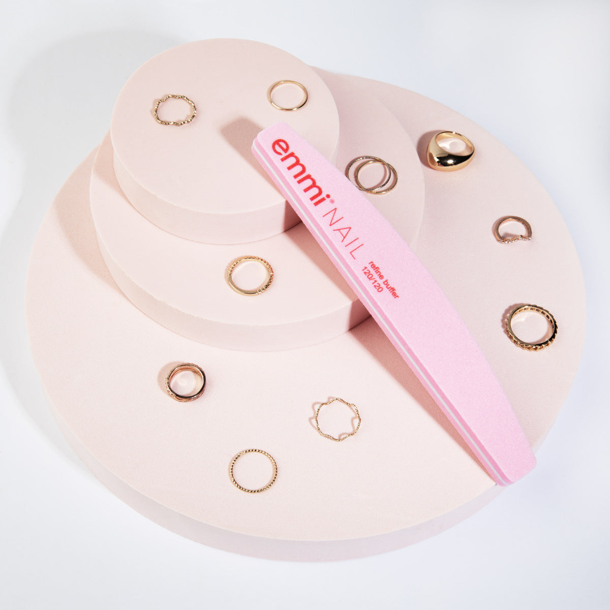 Emmi-Nail Refine Bufferfeile pink 120/120