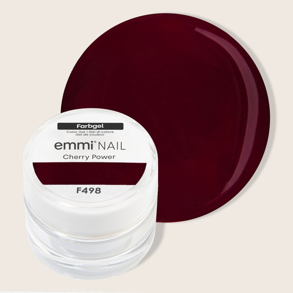 Emmi-Nail Color Gel Cherry Power -F498- 