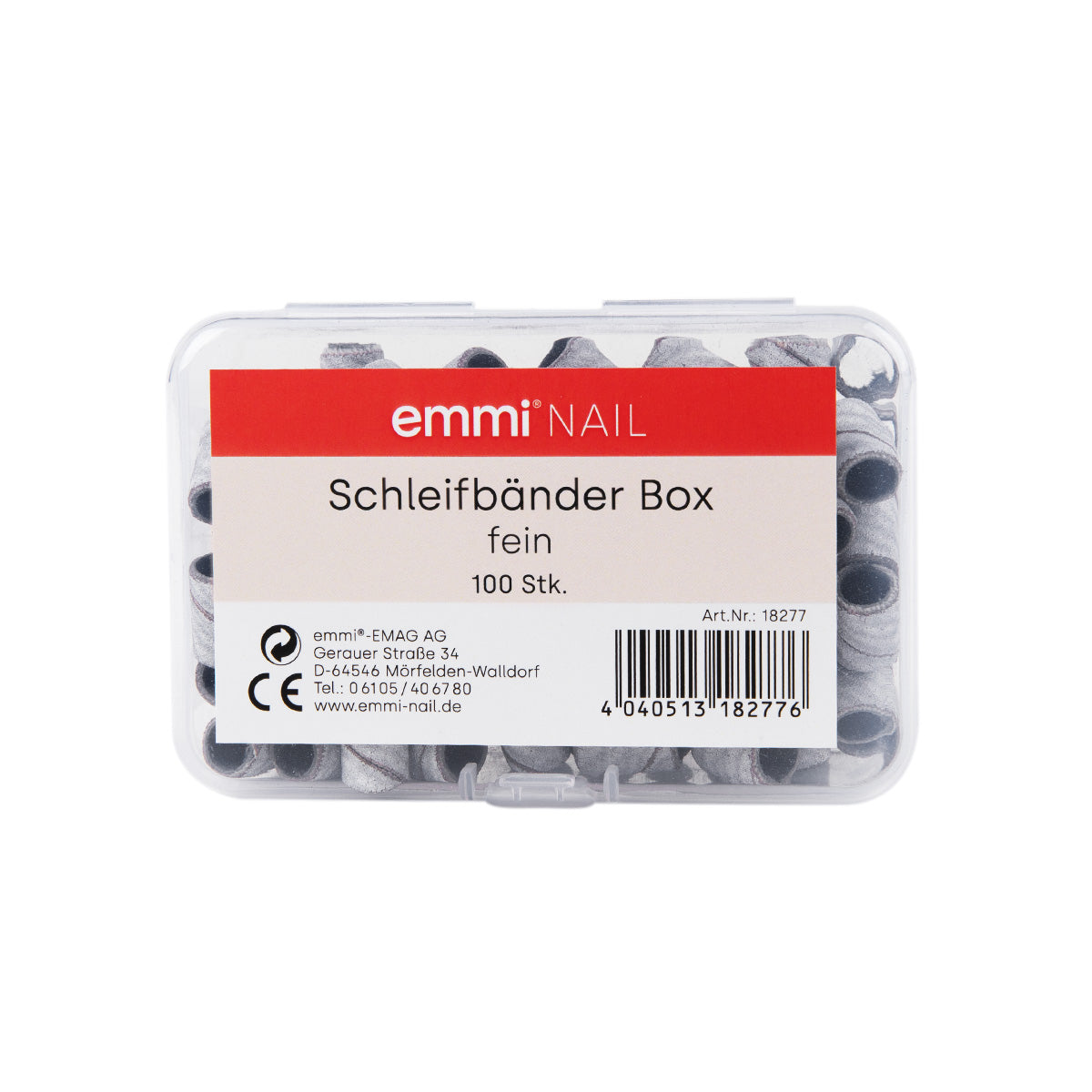 Emmi-Nail sanding bands box "fine" 100 pieces 