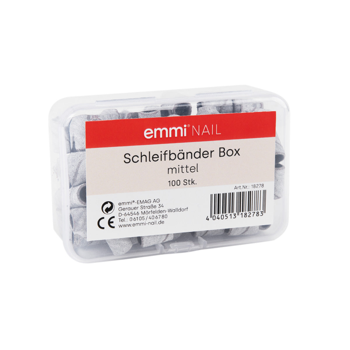 Emmi-Nail sanding bands box "medium" 100 pieces 