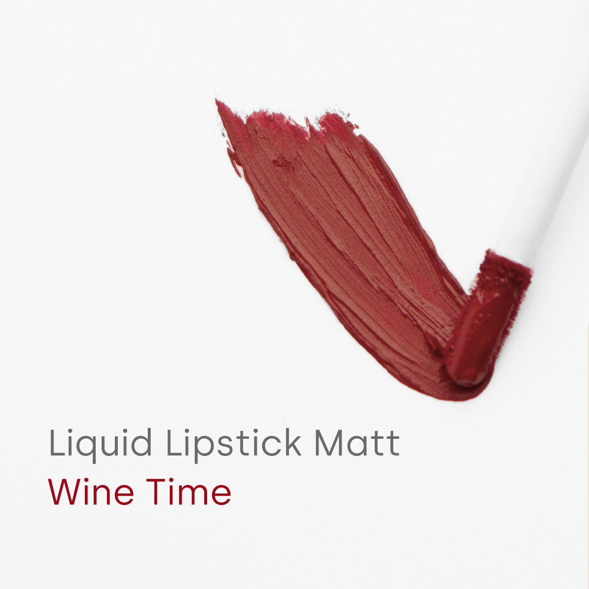 emmiKISS Liquid Lipstick Matt "wine time" 