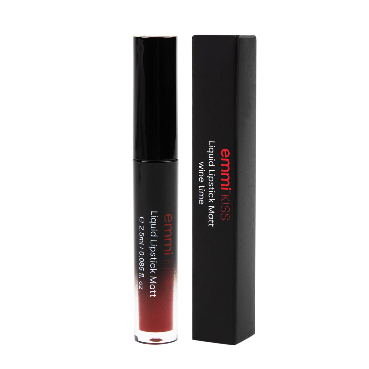 emmiKISS Liquid Lipstick Matt "wine time" 