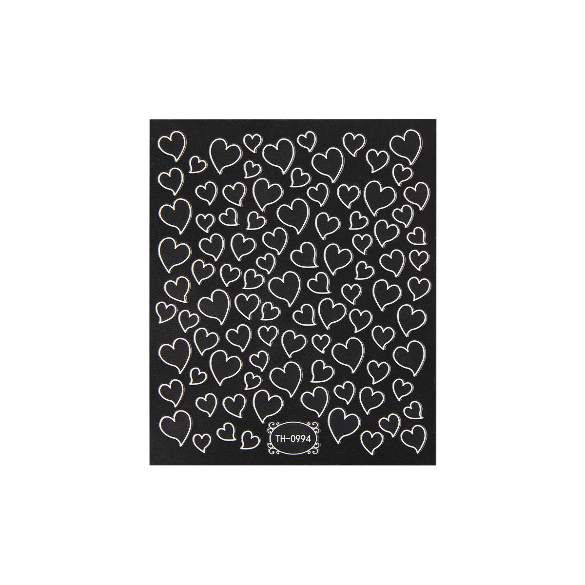 Autocollants pour ongles Emmi-Nail 3D Art Heart Love 2 
