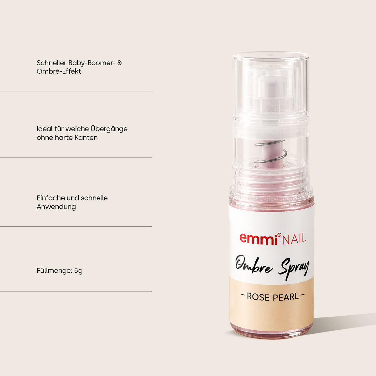 Baby Boomer Ombré Spray rose pearl 5g