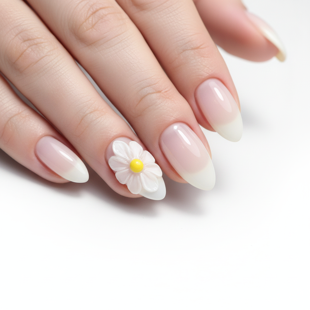 Emmi-Nail 4D Plastilin Gel White 8g -F539-