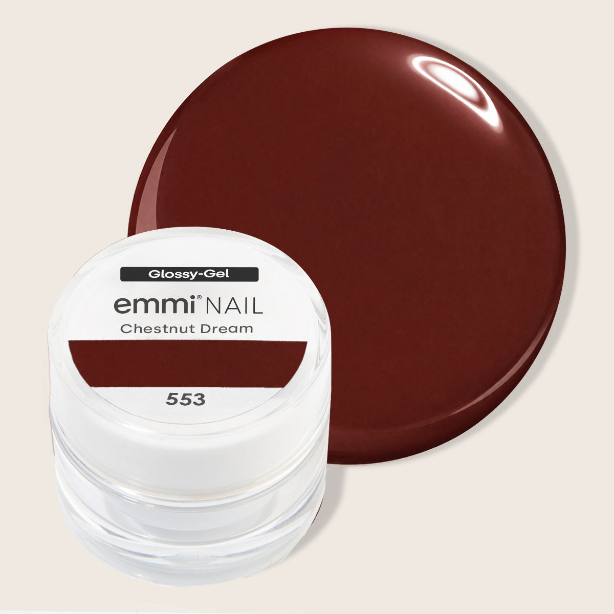 Emmi-Nail Glossy-Gel Chestnut Dream -F553-