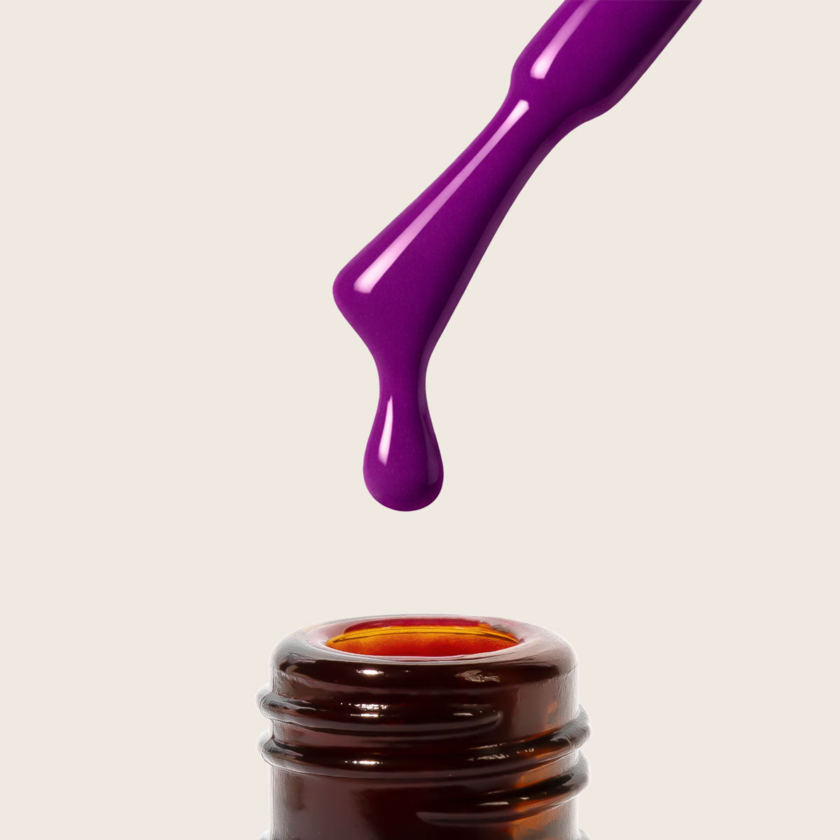 Shellac UV Polish Plum 8ml -L529- 